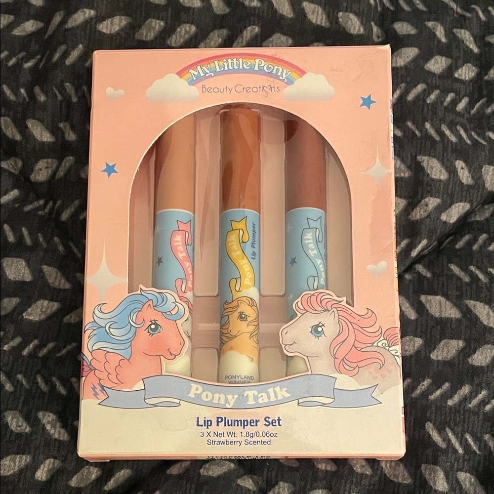 My Little Pony Lip Plumper Set - Pink, Blue, Brown